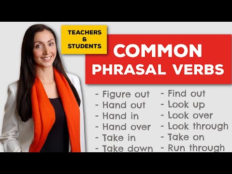 ENGLISH Phrasal Verbs Learn The Complete List 15 LIVE English Lesson
