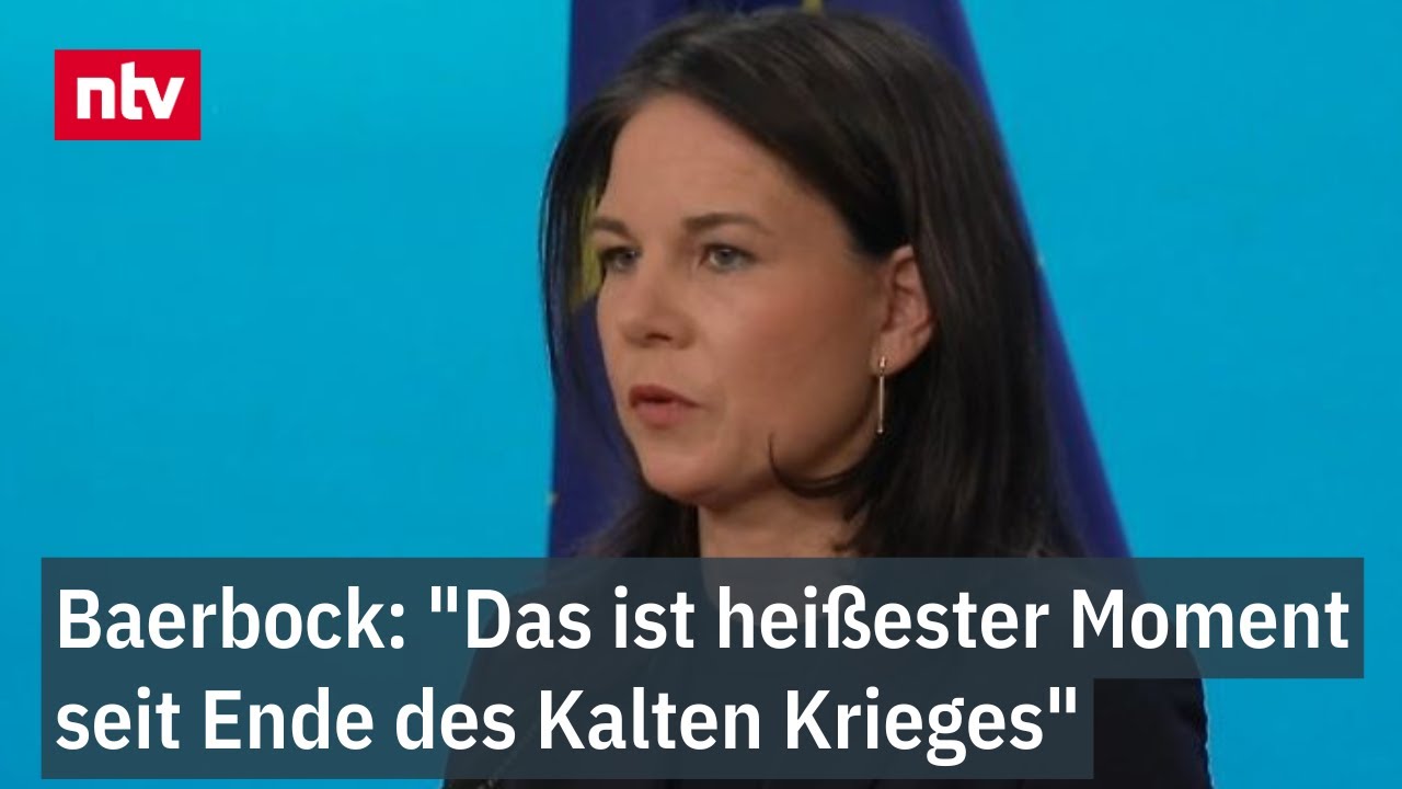 "Das ist heißester Moment seit Ende des Kalten Krieges" - Baerbock reagiert auf US-Eklat