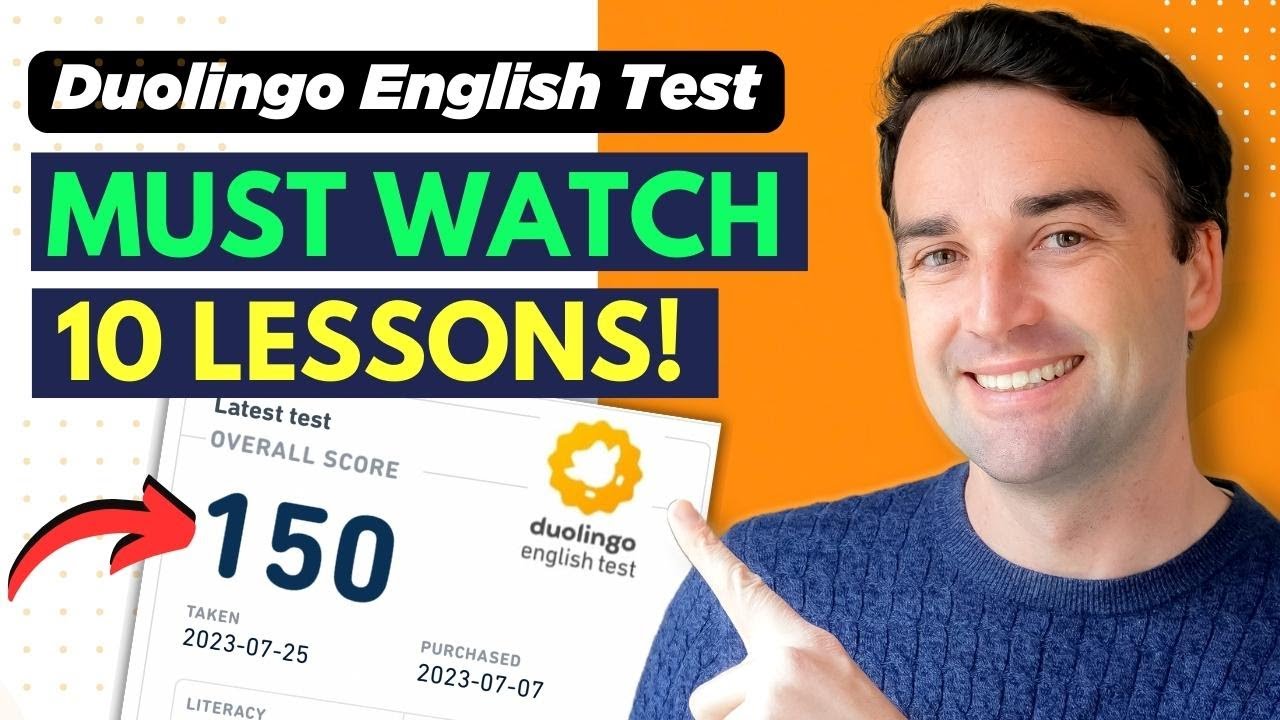 Essential Lessons for the Duolingo English Test