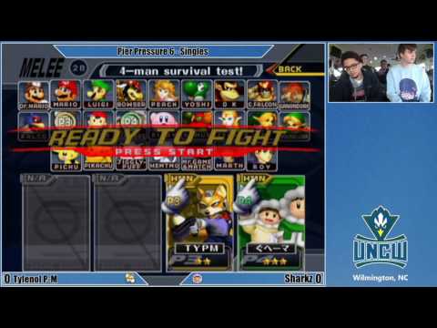 Pier Pressure 6 | Melee Singles (W) | Sharkz (Ice Climbers) Vs. Tylenol P-M (Fox)