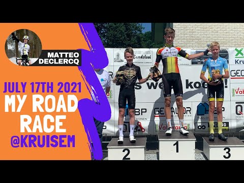 ROAD RACE @ KRUISEM (BELGIUM)  - GO PRO LAP - ONBOARD CAM