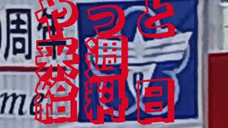 やっと来週給料日