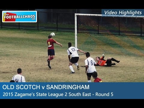 2015 FFV Rd 04 - Old Scotch v Sandringham