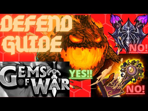 Defense Teams | Gems of War defend guide | what to know about your PVP & Guild Wars defend teams