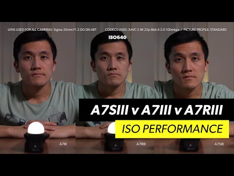 Sony A7SIII vs A7III vs A7RIII - Low light performance - How good is it?