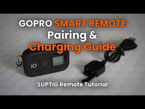 GoPro Smart Remote 📱 Pairing & Charging Guide | SUPTIG Remote Tutorial