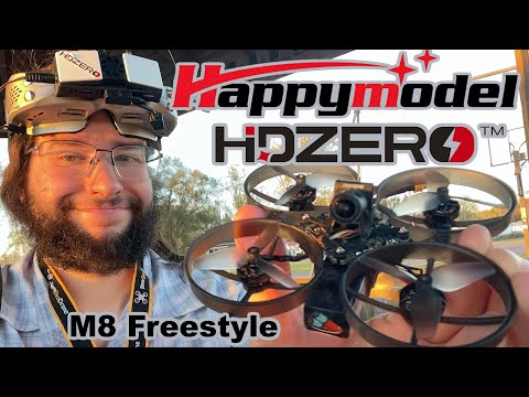 HappyModel M8 Freestyle HDZERO // Feat. World's FIRST Digital 2S-3S All-in-One FPV FC
