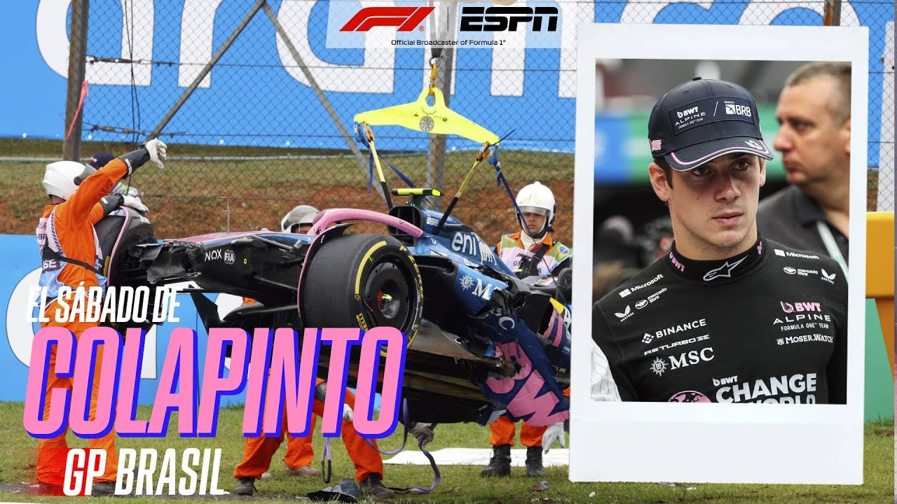 NO FUE SU DÍA: el sábado completo de Franco Colapinto en el #BrazilianGP | Formula 1 | RESUMEN