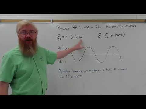 Physics 142 - Lesson 2.1e - Electric Generators