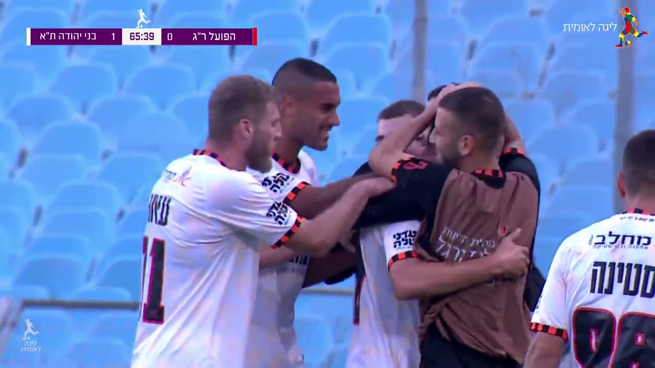 מחזור 19 | תקציר: הפועל ר"ג - בני יהודה ת"א 1-1