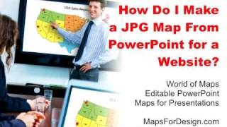 preview picture of video 'How to Convert a PowerPoint Slide into a JPG Graphic for Your Web Site • MapsForDesign.com'