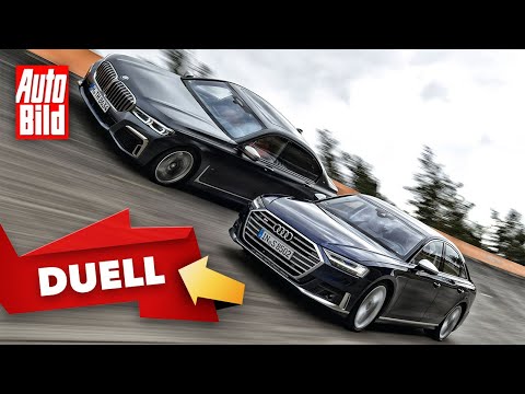 Duell hinter'm Deich: Audi S8 vs. BMW M760Li (2020): Test - Vergleich - Limousinen - Infos - deutsch