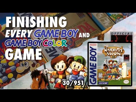 Finishing EVERY GB/GBC Game - Harvest Moon (30/951)