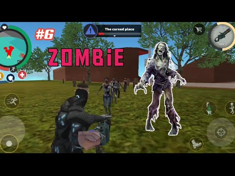 Machine Gun Power Zombie // Rope Hero Vice Town #6 New Gameplay Video 2022 Lkl Crazy 1