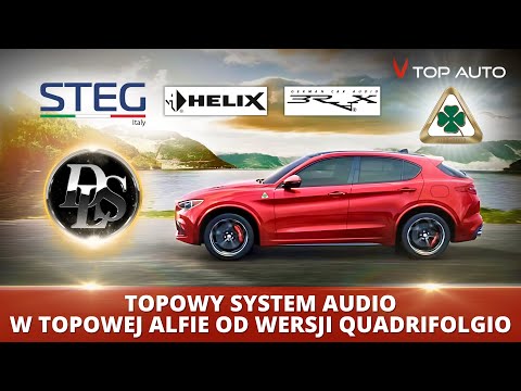 Alfa Romeo Stelvio Quadrifoglio - Top audio system in a top Alfa