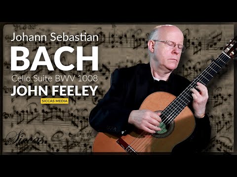J.S Bach, Cello suite No. 2, BWV 1008 by John Feeley | Classical Guitar