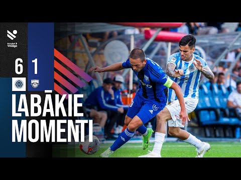 28. kārta: Riga FC 6:1 Grobiņas SC/LFS (Labākie momenti)