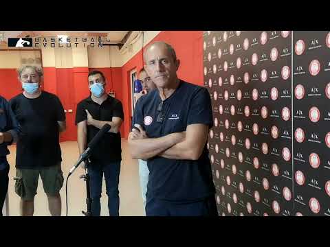 Olimpia Milano, Ettore Messina (Media Availability 2021/22)