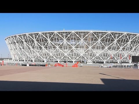 Footage Of The Volgograd Arena - Russia 2018