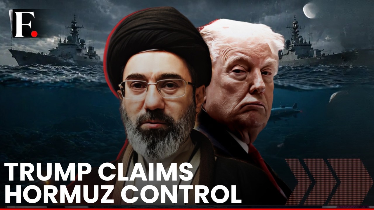 Trump Claims Control of Strait of Hormuz Amid Iran War Tensions | US Iran War