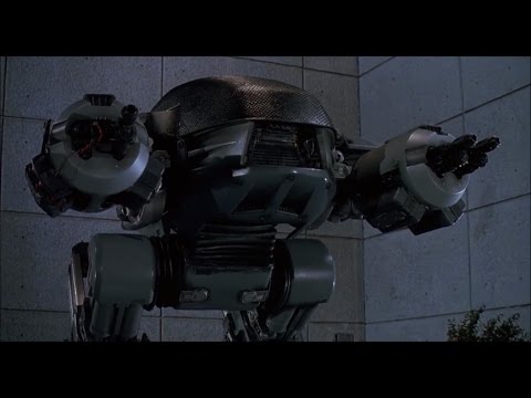 Robocop 3 (1993) - ED209 Loyal as a puppy (1080p) FULL HD