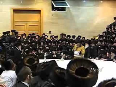 Purim 5768 With Belzer Rebbe