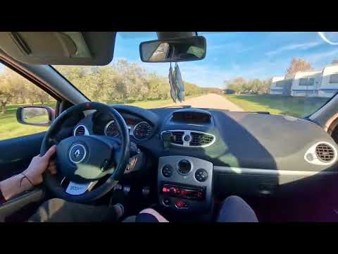 Renault Clio RS 197 acceleration 0-100 kmh