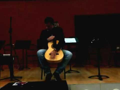 Steve Reich Clapping Music | Guitar percussion by Arturo Tallini