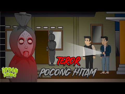 Pocong Hitam Apes Ngerjain Warga - Komedi Horor Irpan dan Irma