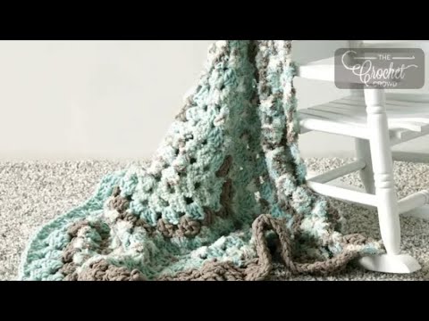 Left Hand Crochet for Beginners Baby Blanket Pattern The Crochet Crowd