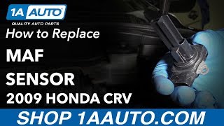 How to Replace Mass Air Flow Sensor 07-11 Honda CR-V