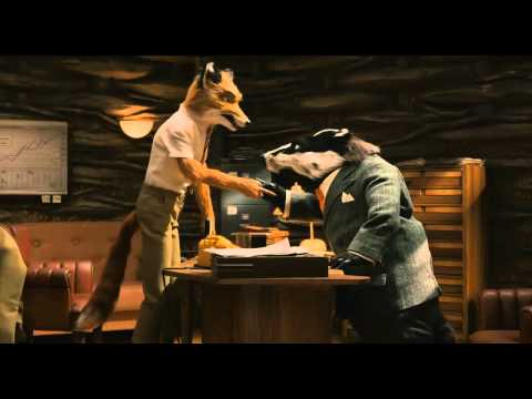 Fantastic Mr Fox - Mr Fox and Badger