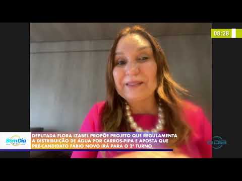 Dep. Flora Izabel propoÌƒe projeto que regulamenta a distribuicão de aÌgua por carros pipa 26 0