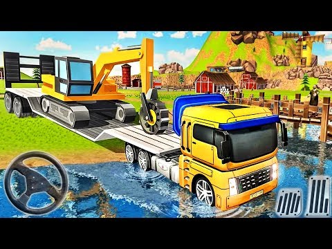 Heavy Euro Truck Transport Simulator - Offroad Truck Driving - Android GamePlay