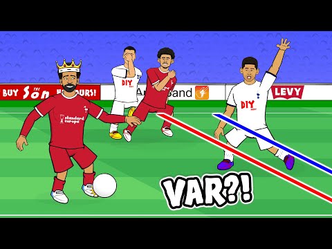 VAR SHOCKER! Spurs vs Liverpool 2-1 (Goals Highlights Offside Red Card)