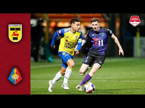 SC Sport Club Cambuur Leeuwarden 1-0 Stormvogels T...