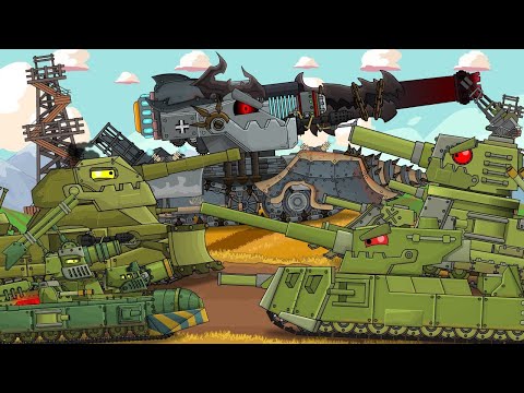 Resources for VK-44 and major repair of monsters - Cartoon about tanks