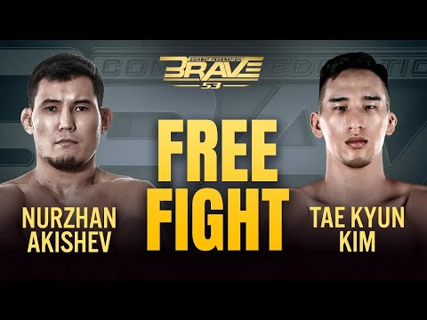 Tae Kyun Kim vs Nurzhan Akishev | Free Fight | BRAVE CF 53