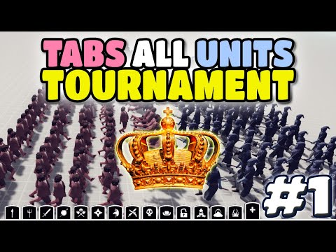 TABS ALL UNITS ARMY TOURNAMENT (SAME PRICE) #1 - Totally Accurate Battle Simulator