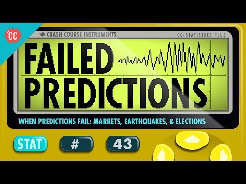 予測が失敗するときクラッシュコースの統計 #43 (When Predictions Fail: Crash Course Statistics #43)
