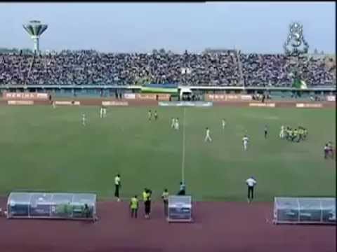 هدف الفريق الجزائري مع رواندا