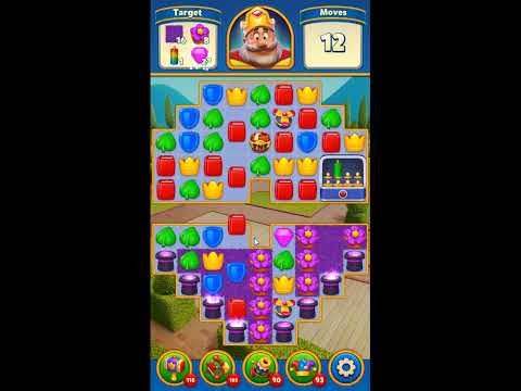 Royal Match Level 2326 - NO BOOSTERS GAMEPLAY 👑 | SKILLGAMING ✔️