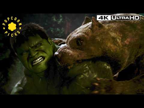 Hulk Fights the Gamma Dogs (Eric Bana) | The Hulk 4k HDR
