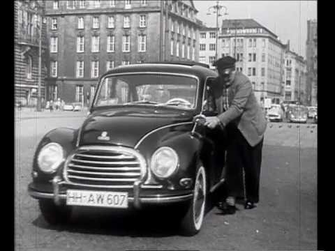 Taxifahrer in Hamburg 1959
