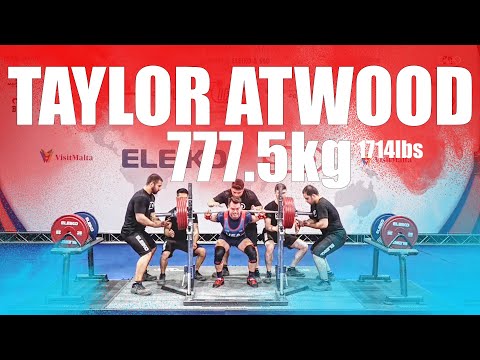 Taylor Atwood 777.5kg | World championships 2023