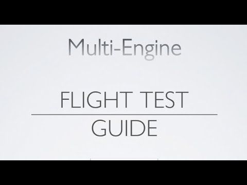 Multi Engine Flight Test Introduction