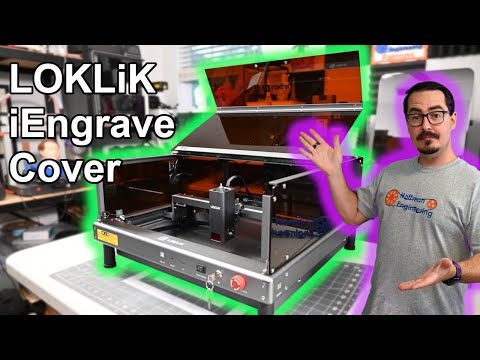 Affordable Enclosed Laser Engraver Review | LOKLiK iEngrave 10W Tested