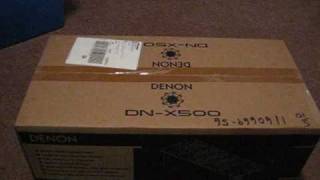 Video thumbnail for New Denon DN-X500 Mixer unboxing and install by Uptown Xpress - Stefan Jez