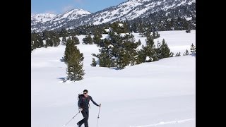 preview picture of video 'Ski de Randonnée Nordique dans le Vercors'