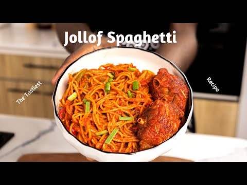 The Jollof Spaghetti Recipe I've Been Making Every week!